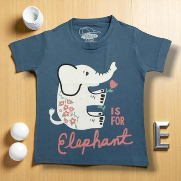 E Is For Elephant Graphic Tee